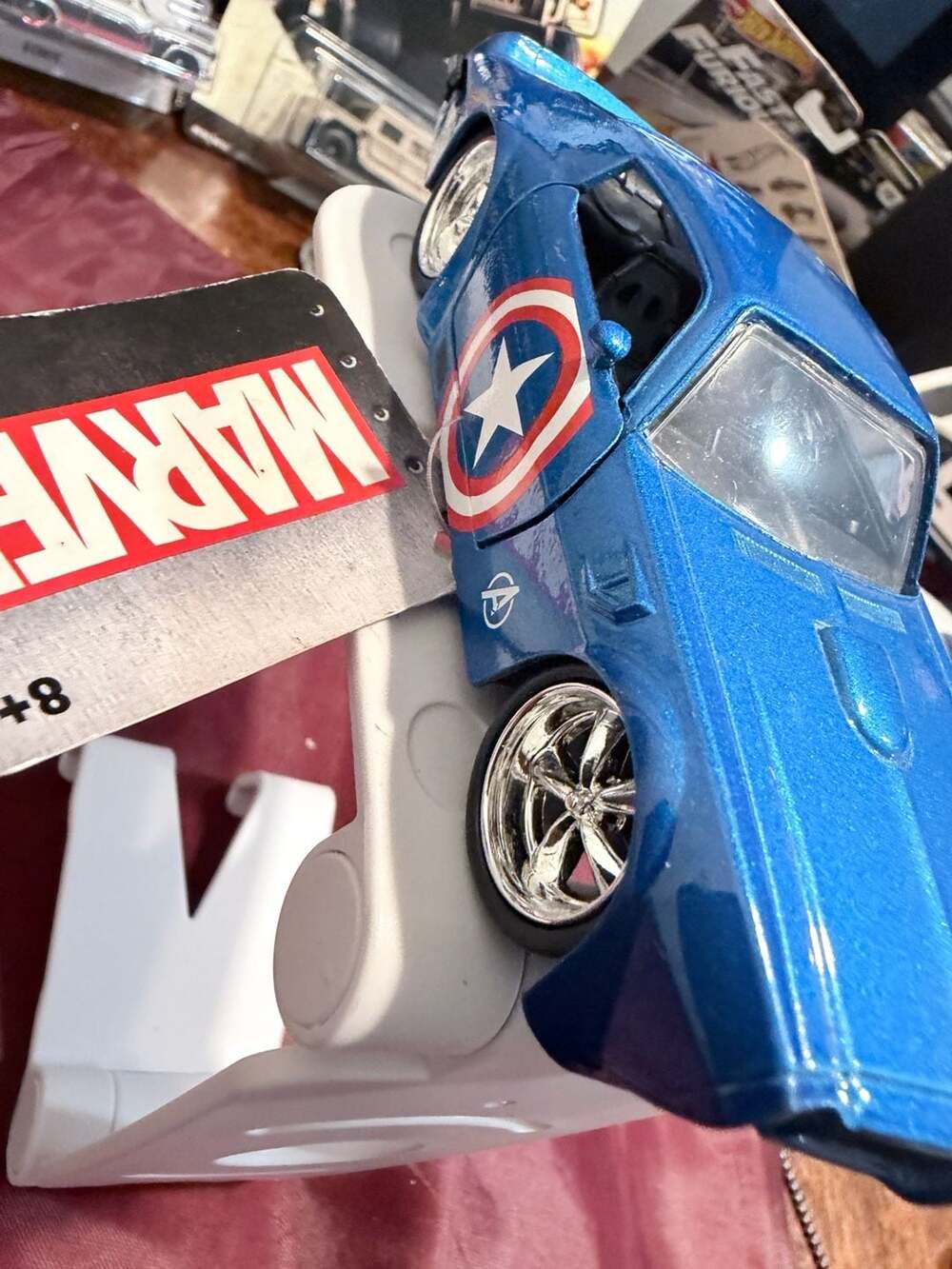 Jada Marvel 1:32 1971 Pontiac Firebird Captain America Die-cast Car